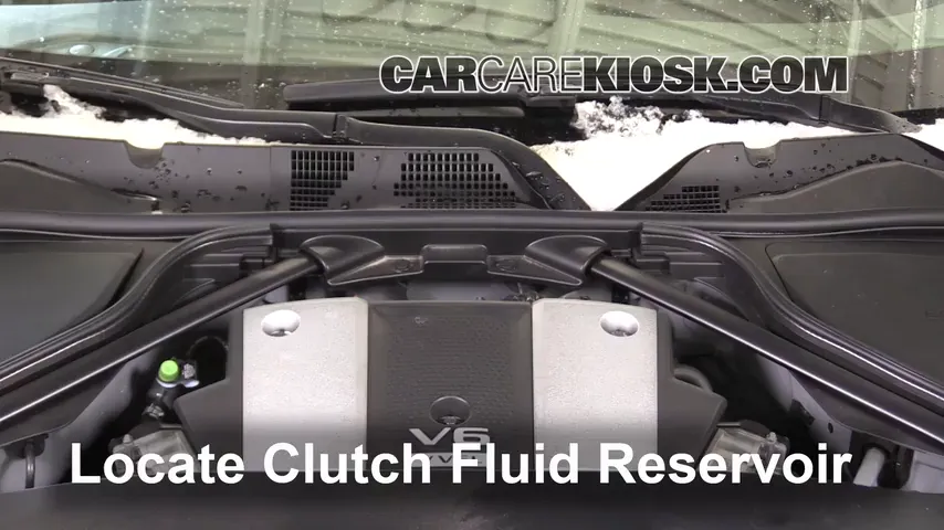 2016 Nissan 370Z 3.7L V6 Coupe Transmission Fluid Add Fluid